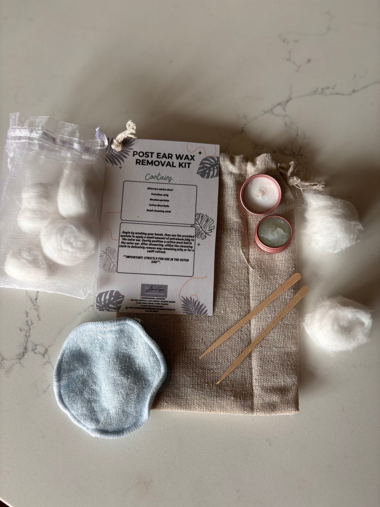 After care ear wax removal kit